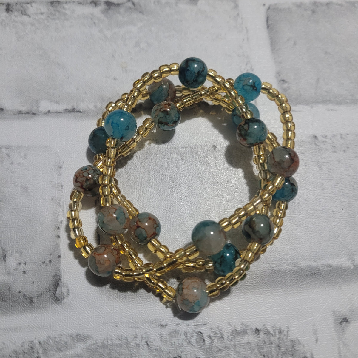 Blue Carmel Swirl